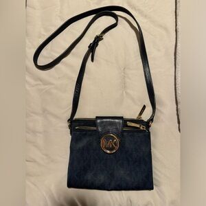 Michael Kors Fulton Crossbody - Navy